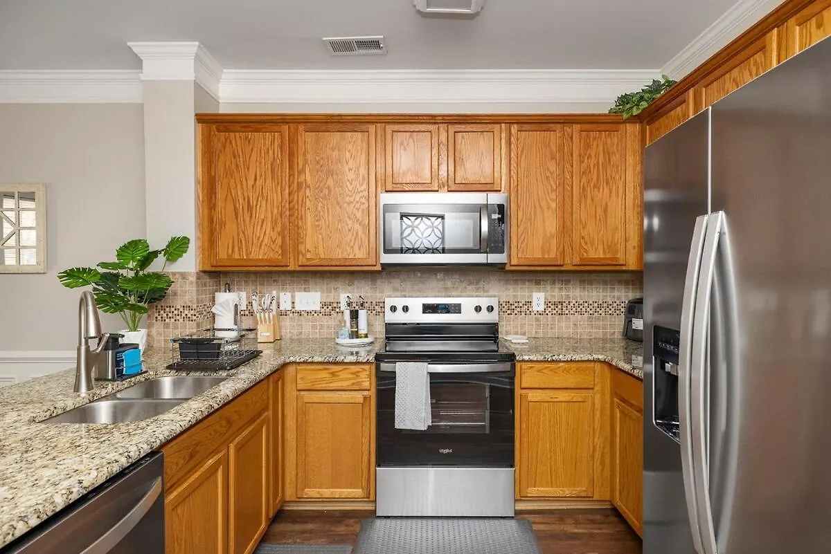 King And Queen Beds With A Gourmet Kitchen Charlotte